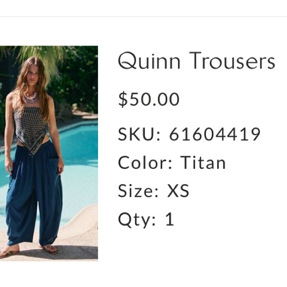 Free People Quinn Trousers - Picture 5 of 5